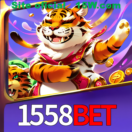 Imagem promocional da 1558Bet mostrando a plataforma e suas vantagens